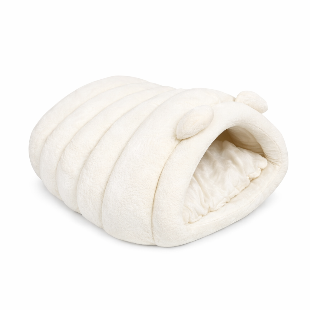 COTTECOTA- Cama Cueva 38*42*33cm Cama Varios Colores Tipo Igloo Suave y Acolchada para Gatos y Perros Pequeños, Refugio Cálido y Cómodo para Interior