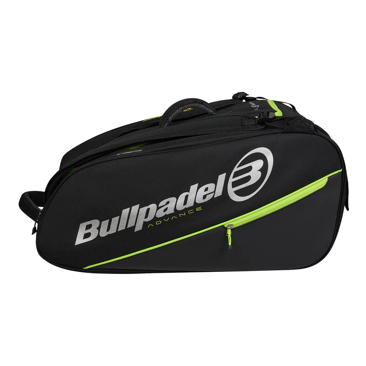Paletero para Pálas de Padel Paletero Bullpadel Advance Negro Verde Bpp26014