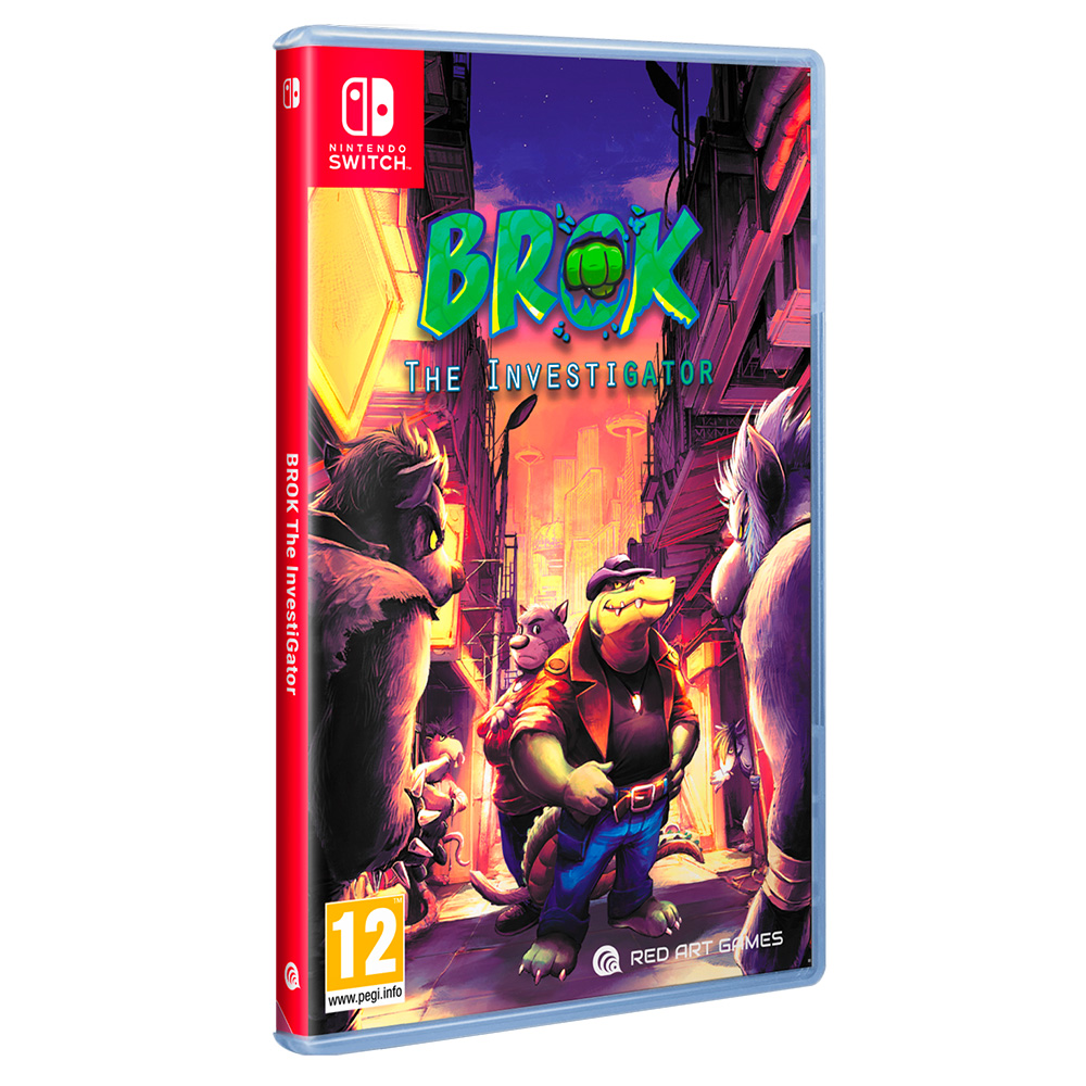 BROK THE INVESTIGATOR Nintendo Switch - Nuevo a estrenar - PAL España - Meridiem Games