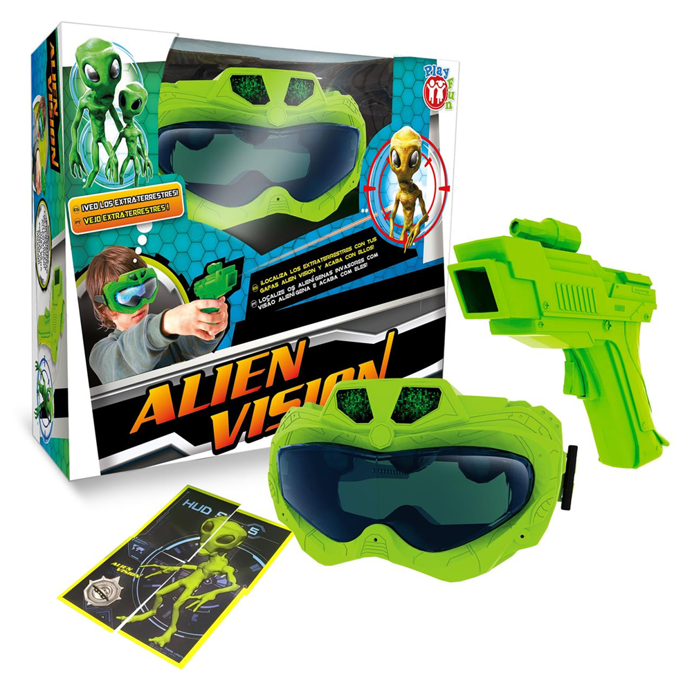 Juego Aliens Vision Con Gafas De Vision Especial (Imc Toys 95144)