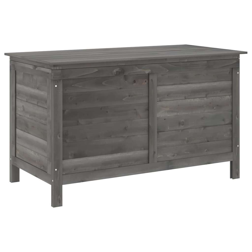 vidaXL Arcón de jardín madera maciza abeto 99x49,5x58,5 cm