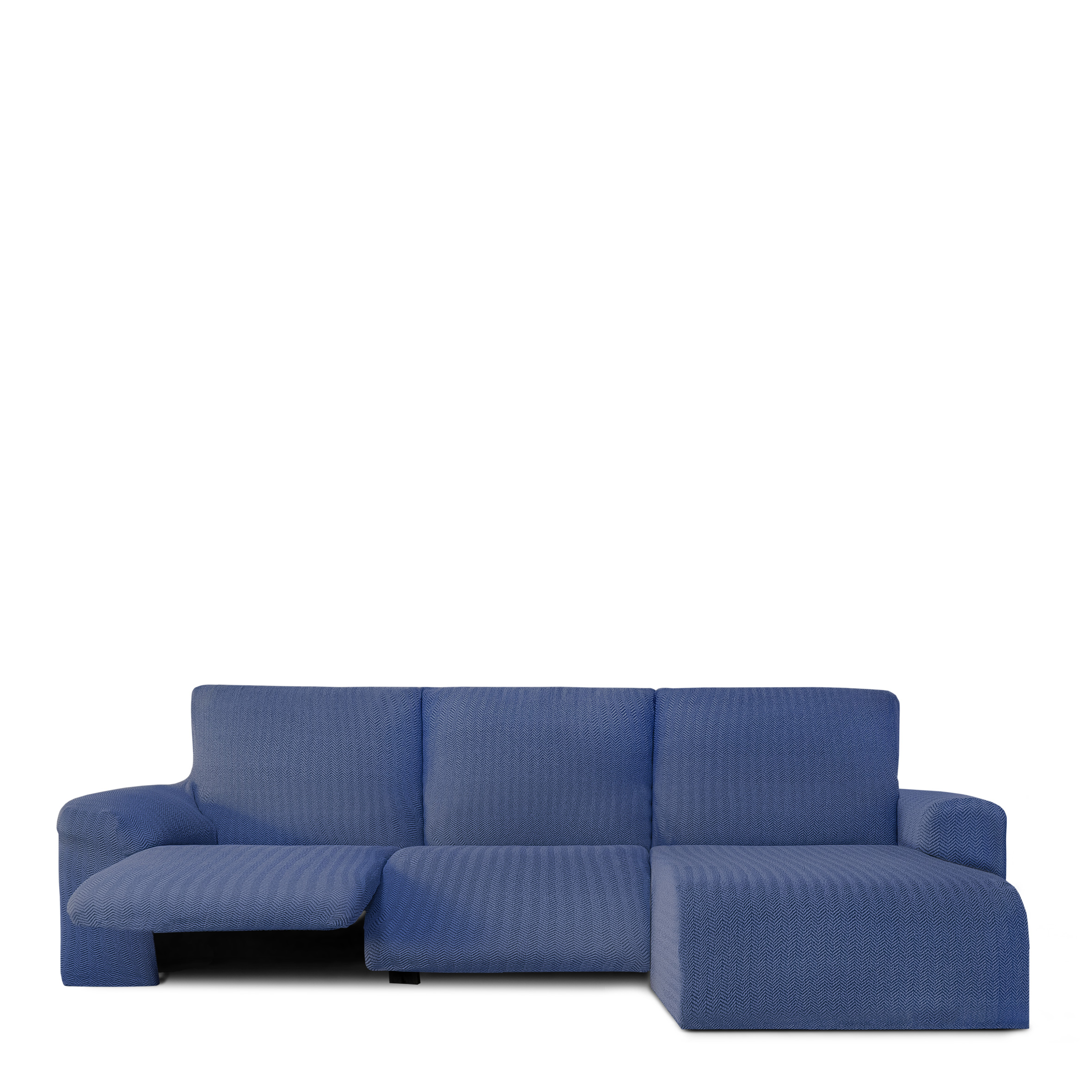 Funda de sofa m/0 ch. longue relax premium jaz derecha (Mirando de frente) c/3 brazo corto, Tamaño brazo corto derecha, 170x310x110cm, Fábricada en España