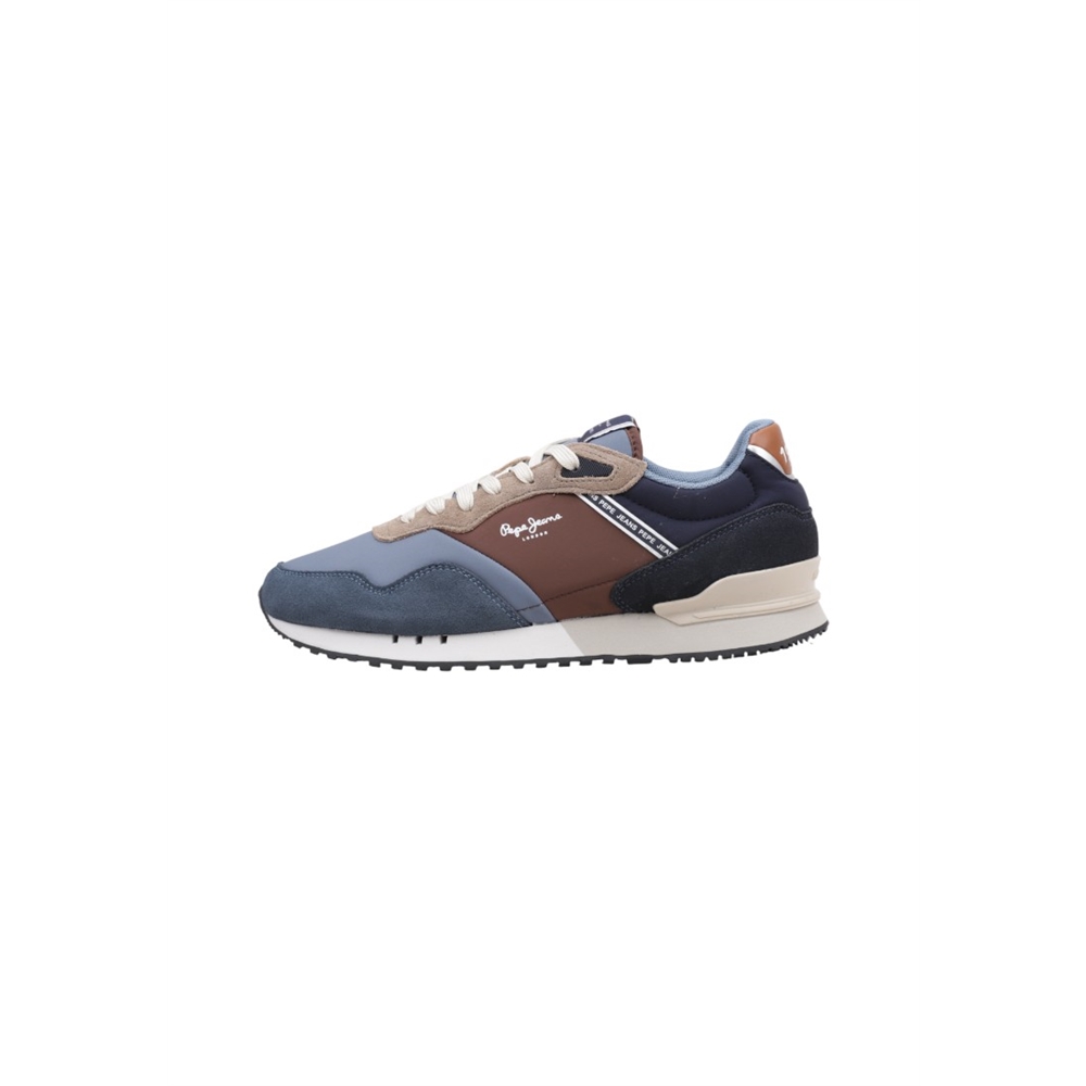 Pepe Jeans LONDON SOFT Deportivas Planas Hombre Azul