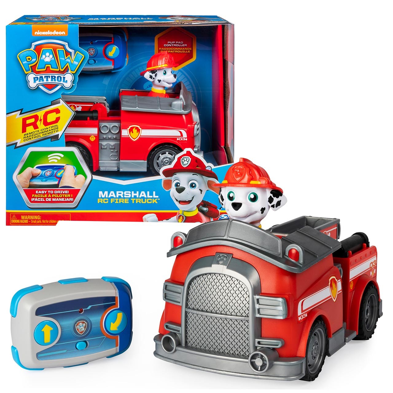 Energía - Patrulla Canina - Camión de bomberos de juguete con