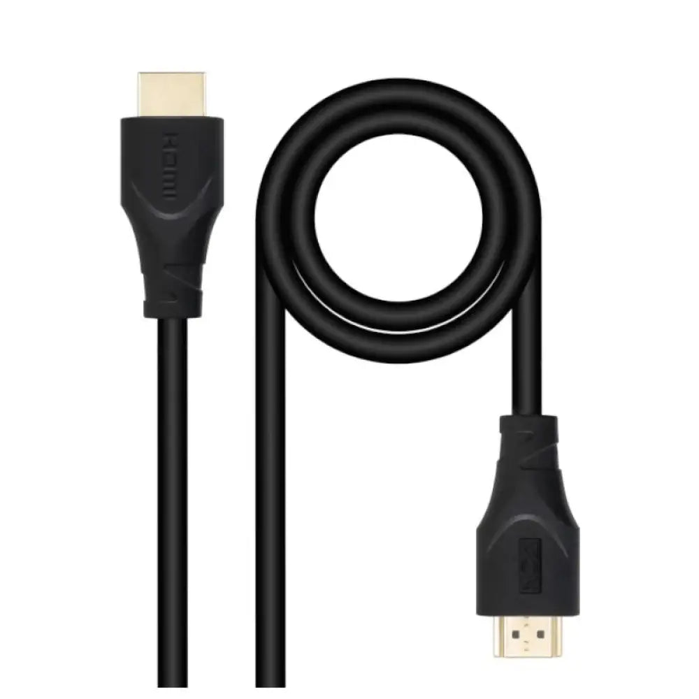 Cable HDMI Nanocable 10.15.4701 1m Alta Velocidad Ethernet CCS Chapado Oro