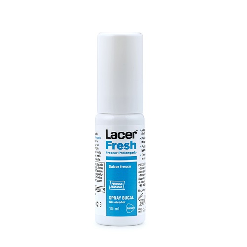 Lacerfresh Spray 15ml - Acción Intensa Refrescante y Antiséptica para Cuidado Bucal