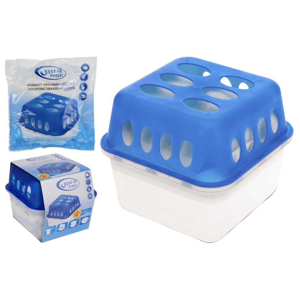 CAJA + 2 BOLSAS DESHUMIDIFICADOR
