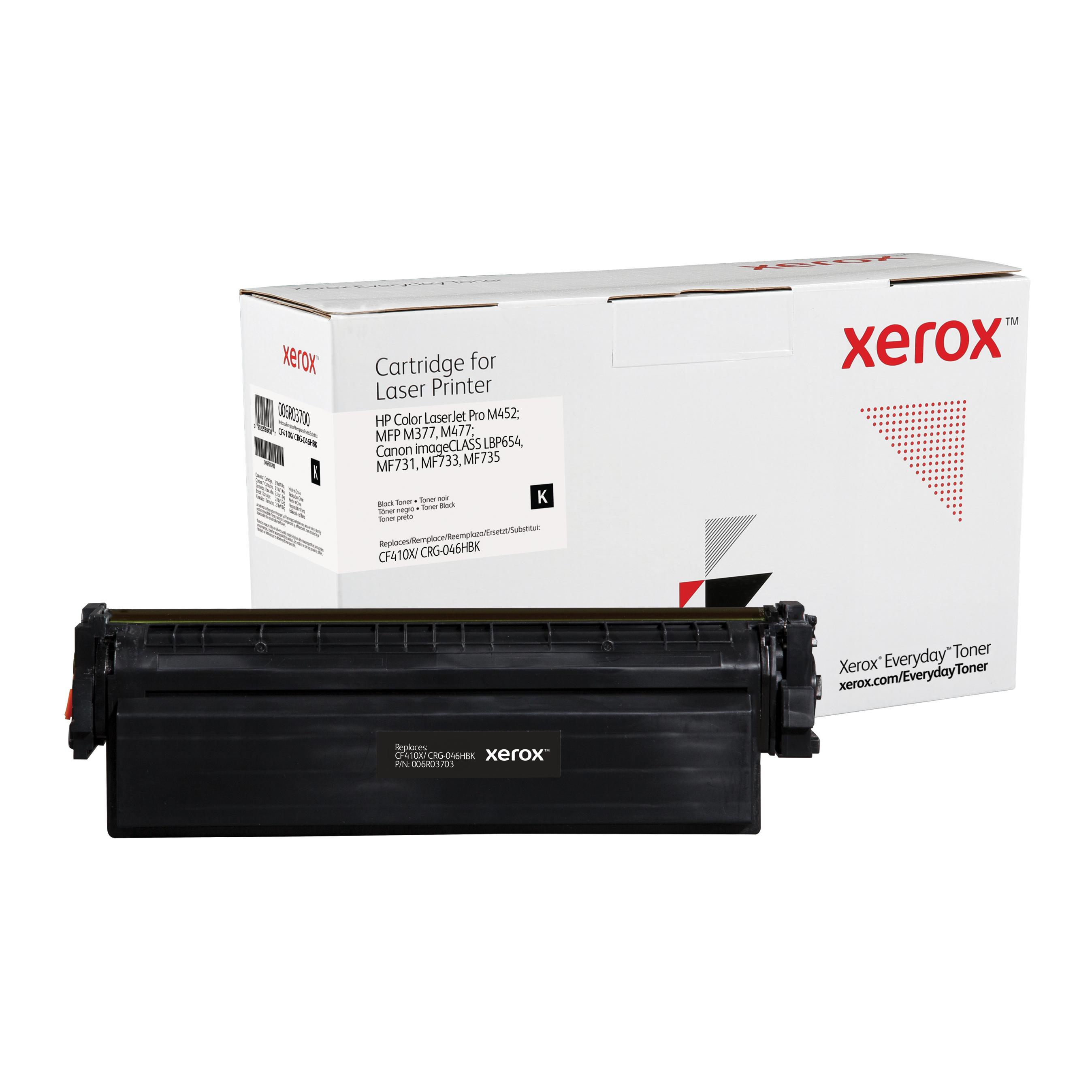 Compatible Everyday Tóner Negro Equivalente a CF410X/ CRG-046HBK para HP LaserJet Pro MFP M377, HP P