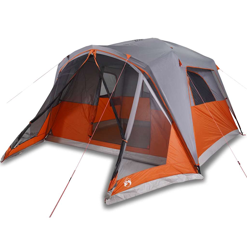 vidaXL Tienda campaña familiar con porche 6 personas impermeable Color Azul,  Verde,  Gris y naranja y mas