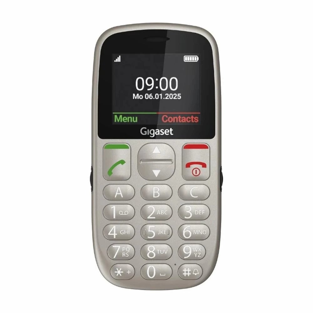 Smartphone Gigaset GL395 32 GB 32 GB RAM 2,2" 2G Cámara 0,3 MPX Teclas grandes Linterna integrada Bluetooth Protección IP44 Gris
