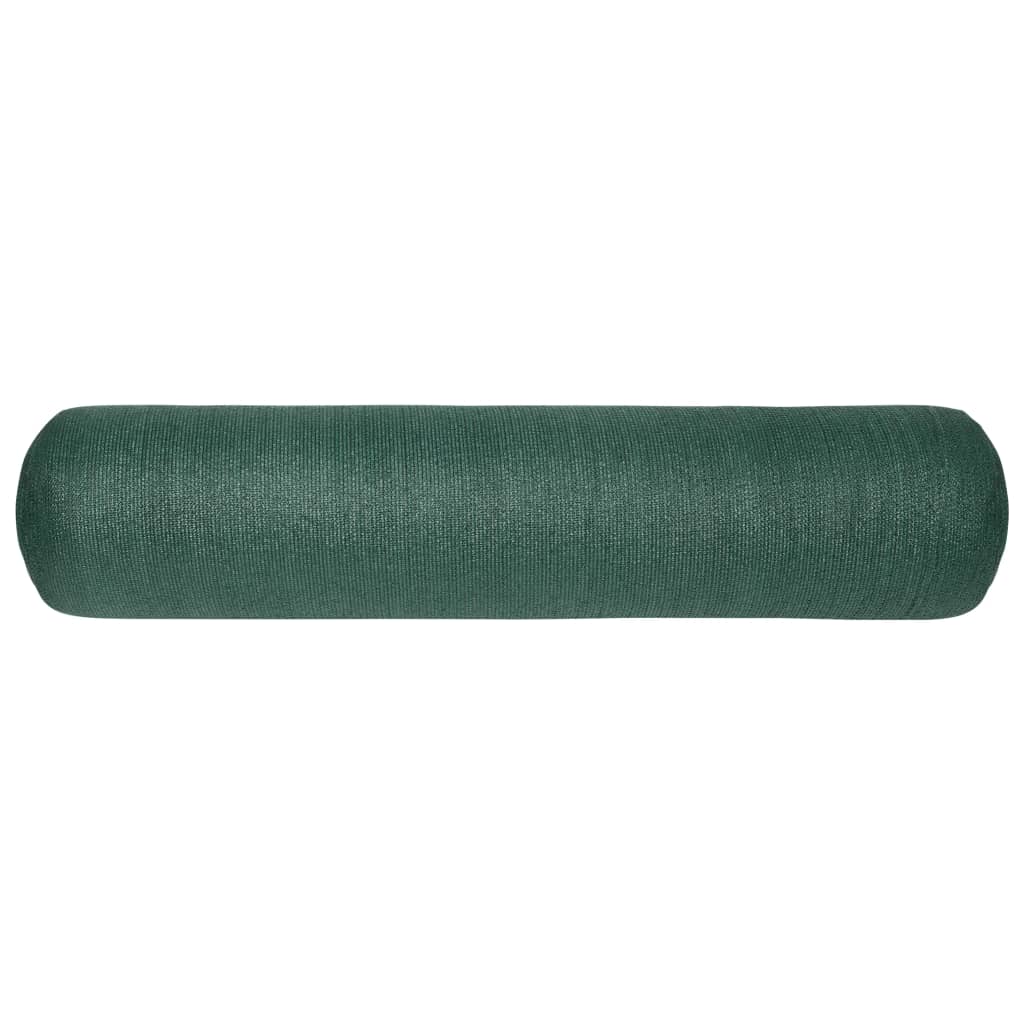 vidaXL Red de privacidad HDPE 3,6x50 m 150 g/m² Color Antracita, Negro, Verde