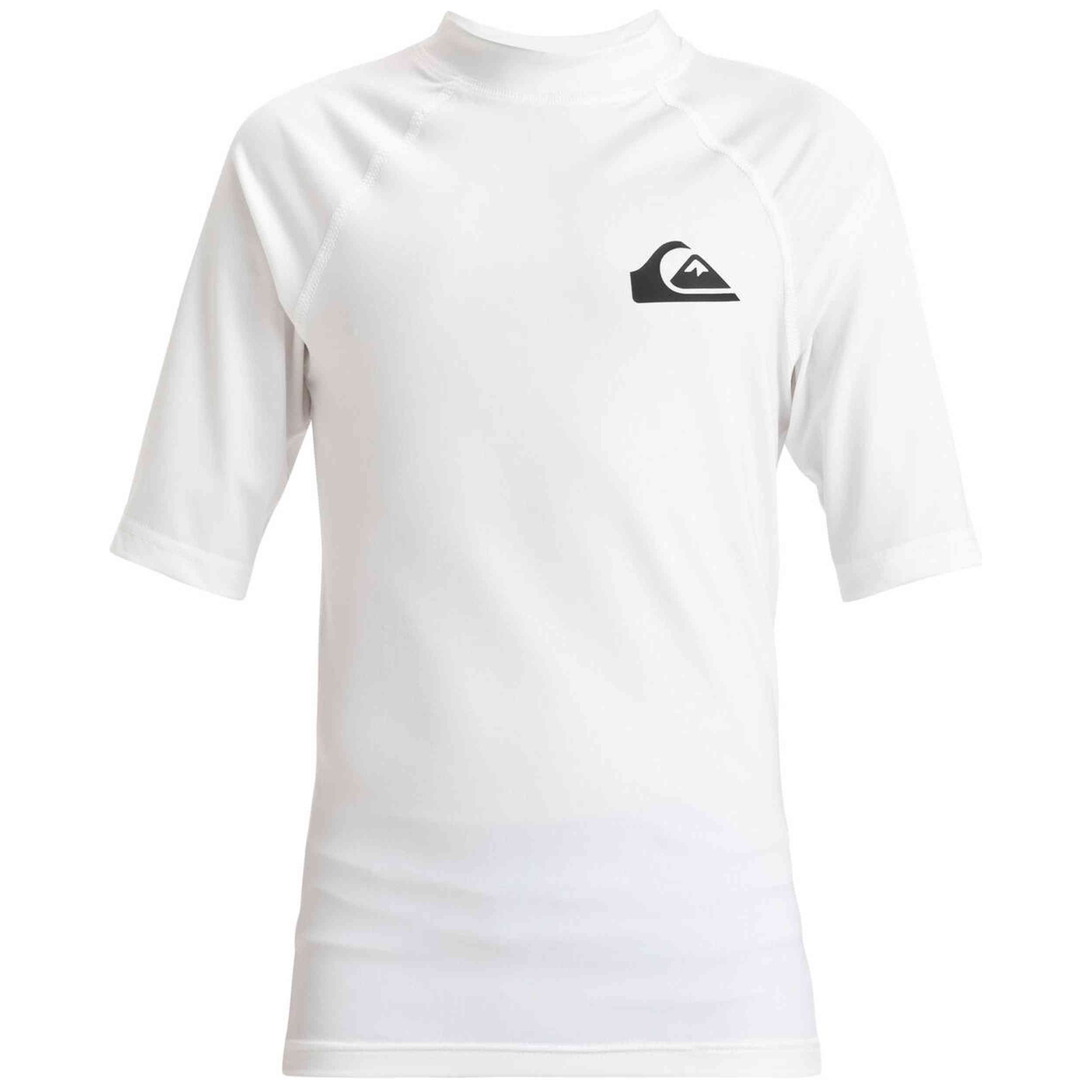 Camiseta Quiksilver modelo Upf50 Ss Youth  Sfsh Wbb0 en color Blanco