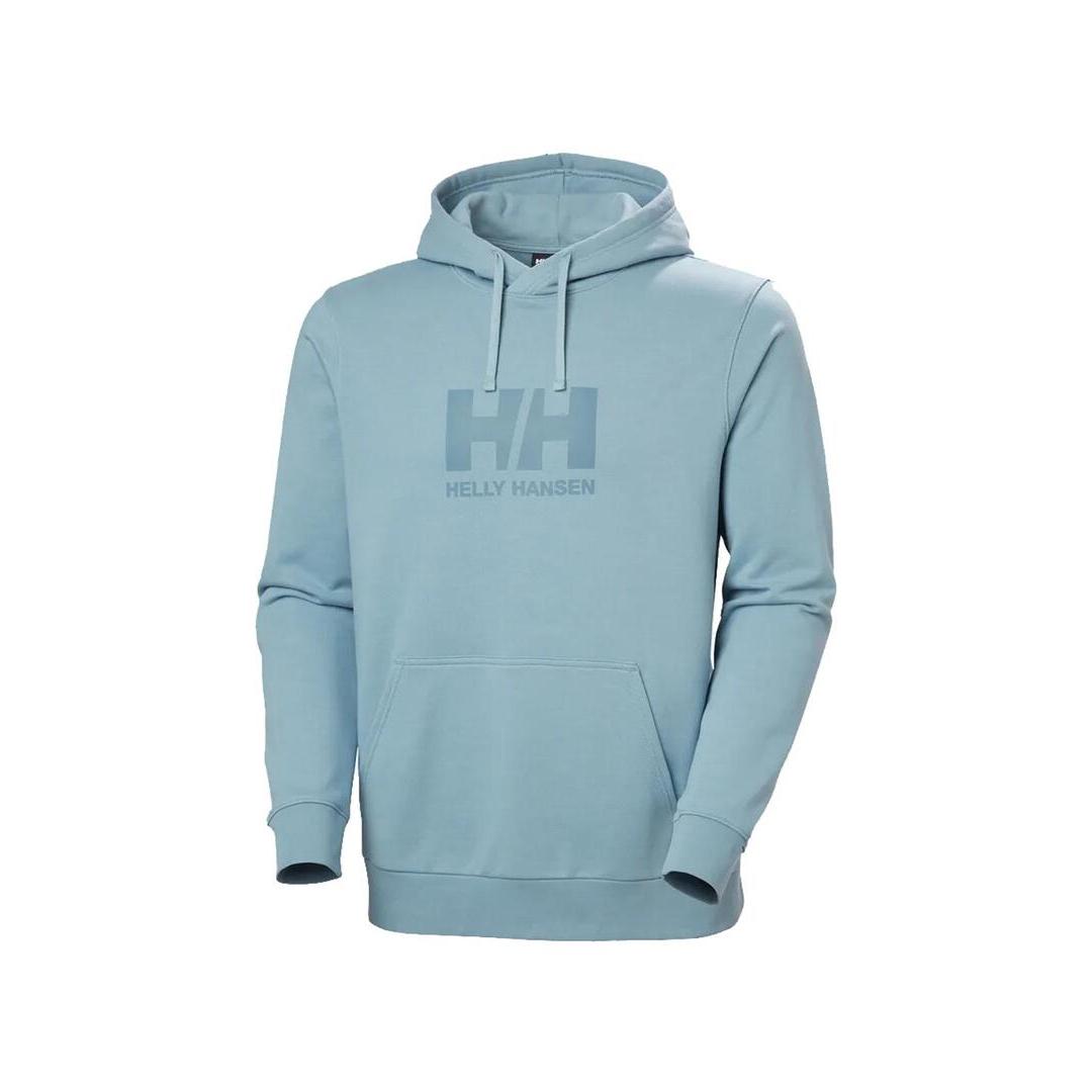 Sudadera Hombre Helly Hansen Logo Hoodie Azul