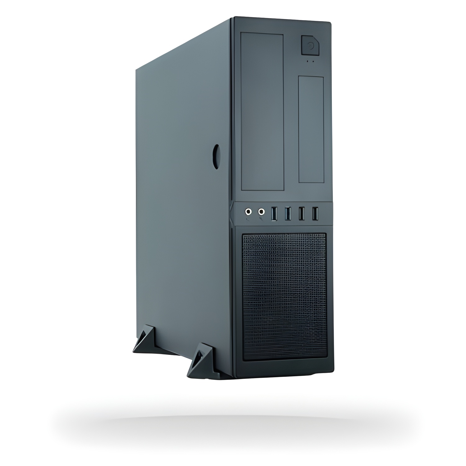 Chieftec Case Mini CS-12B Uni 300W Black Computer Case