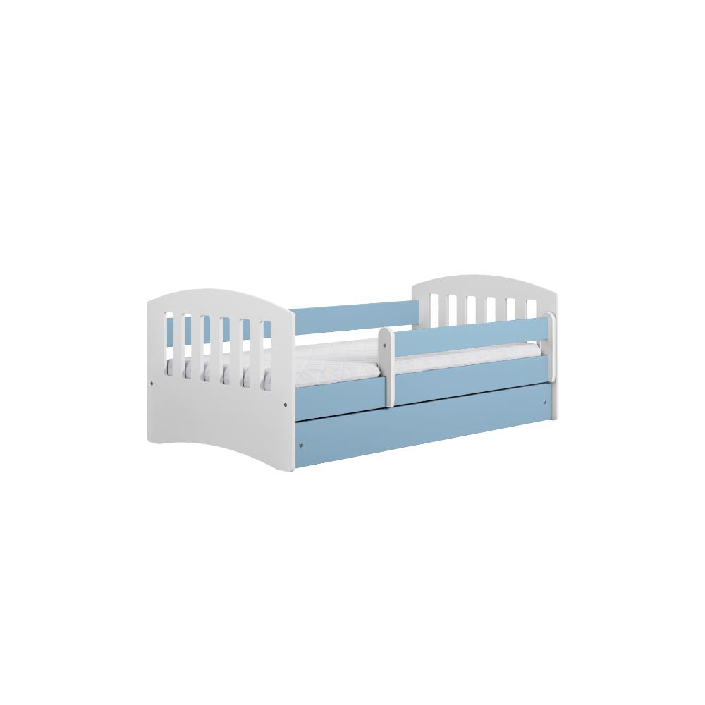 Cama 160 x 80 cm Kocot Kids com gaveta e colchão Classic 1 Blue