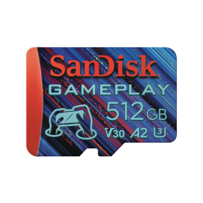Memoria SanDisk GamePlay microSDXC 512 GB UHS-I A2 V30 Clase 10