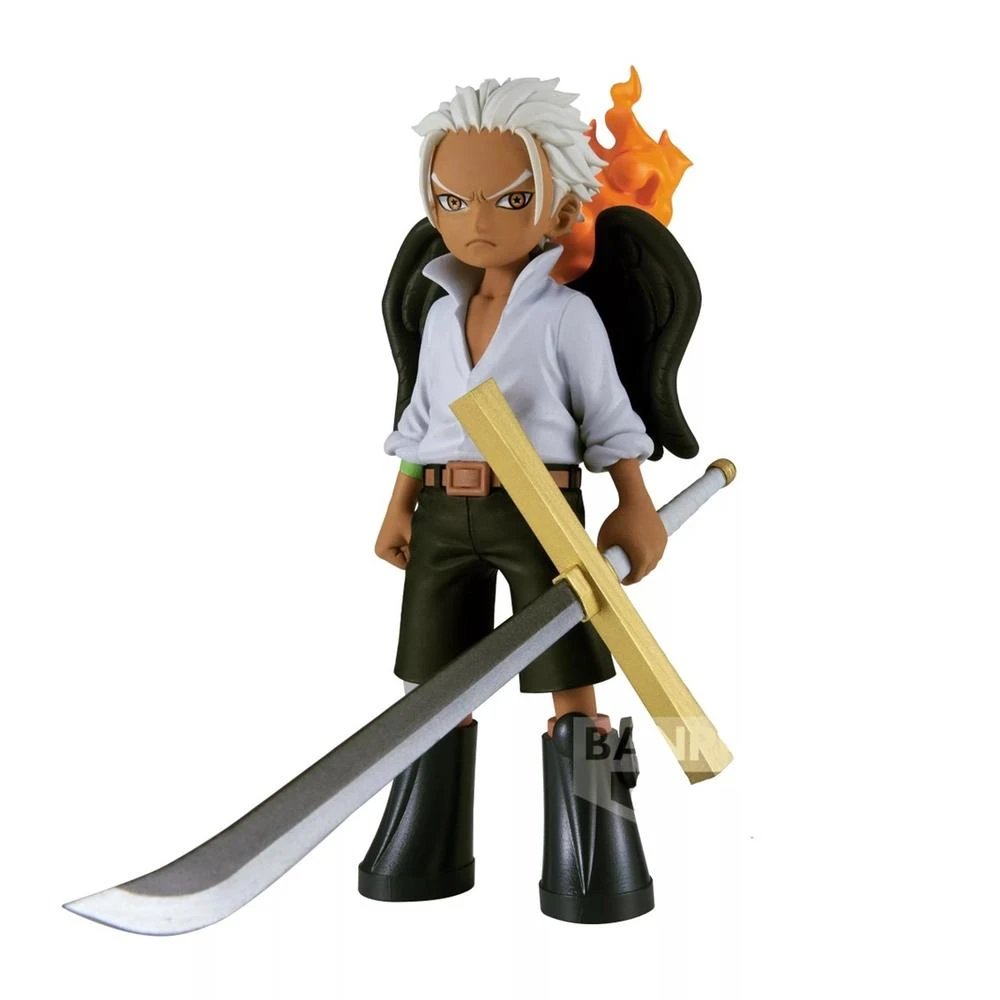Banpresto - Figura coleccionable One Piece Dxf S-Hawk BP89727P de 12 cm para fans del anime, diseño detallado y acabado de calidad