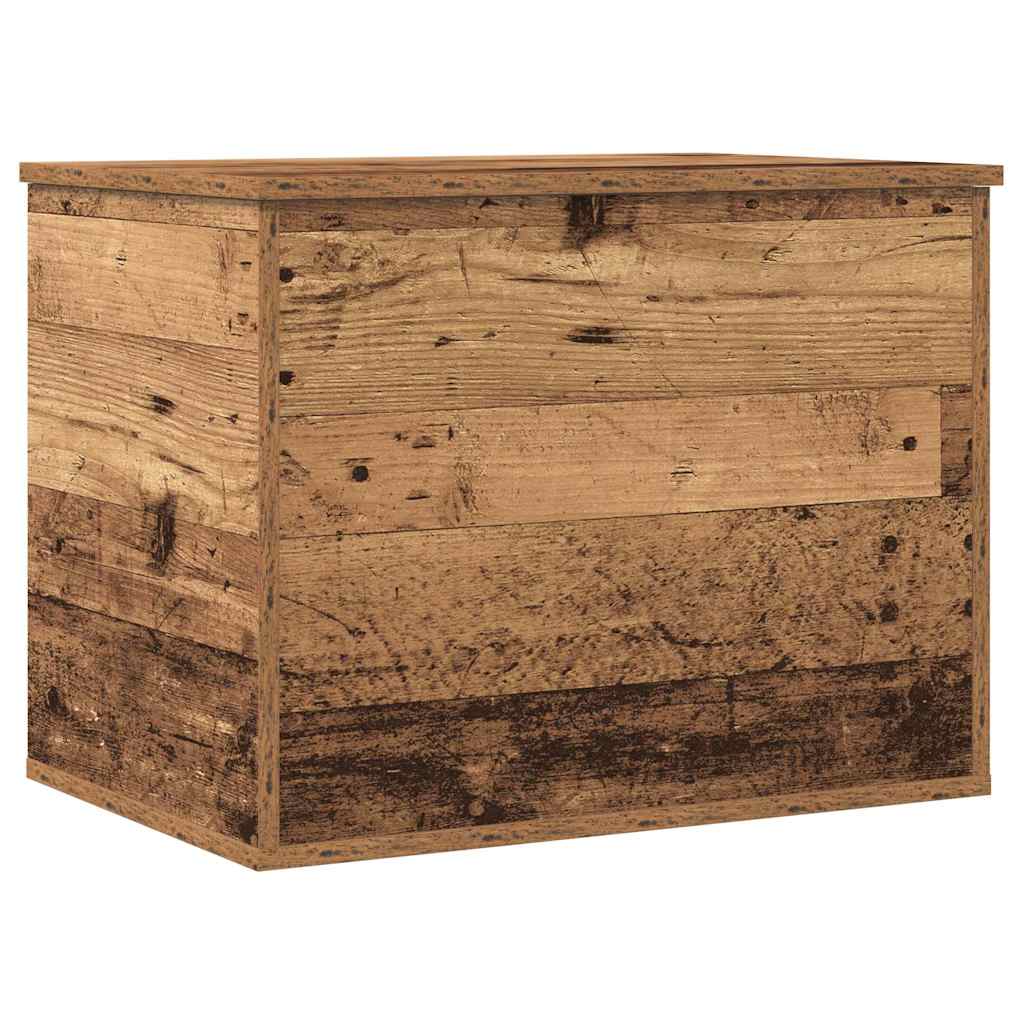 vidaXL Caja de almacenaje madera de ingeniería 60x42x46 cm Multicolor
