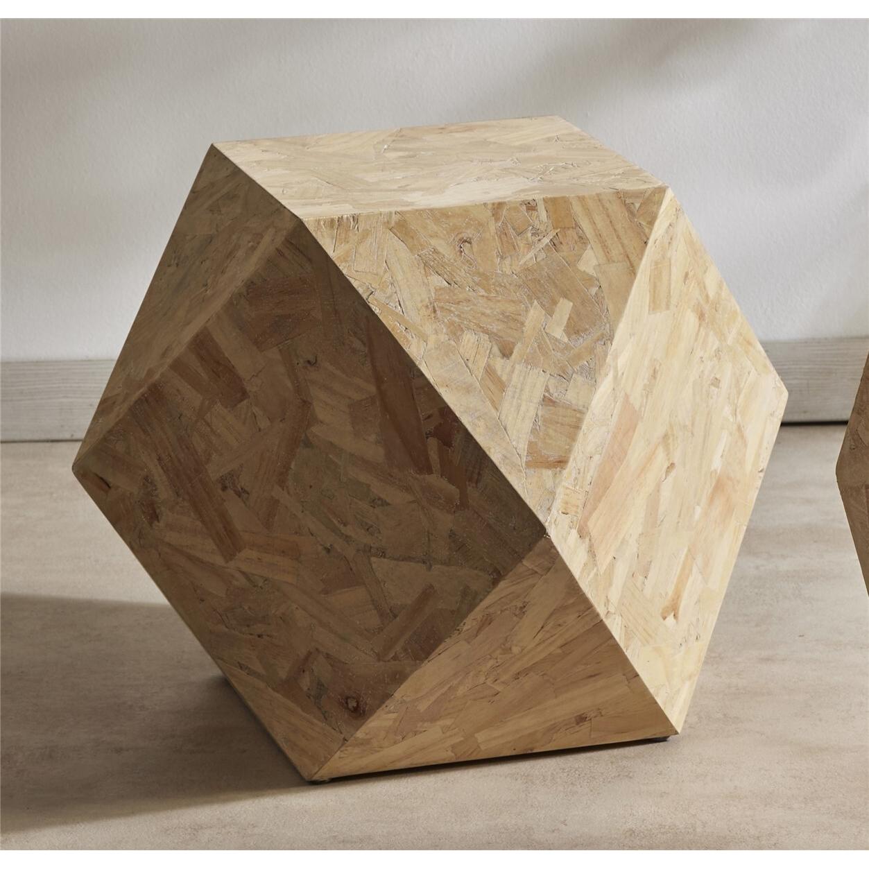 Mesa de centro geometrica 43 cms. 54dx43 cms. El mejor complemento para tu hogar lo encontrarás aquí.