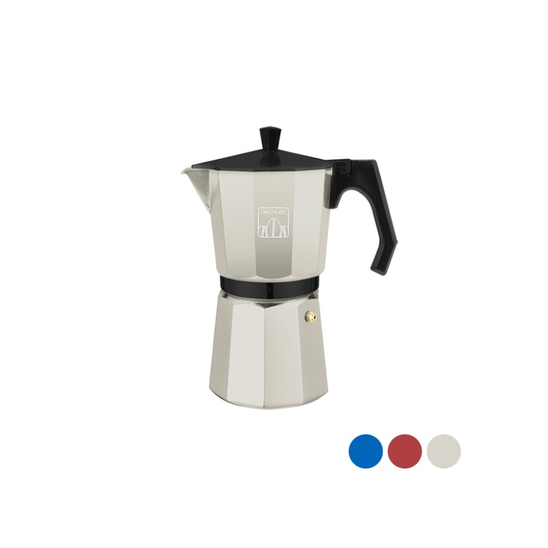 Cafetera Italiana Taurus KCP9003I 3T Negro Aluminio (3 Tazas