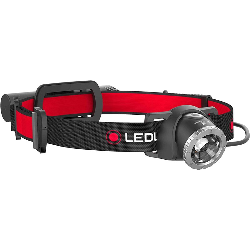 Ledlenser H8R Negro, Rojo Linterna con cinta para cabeza LED