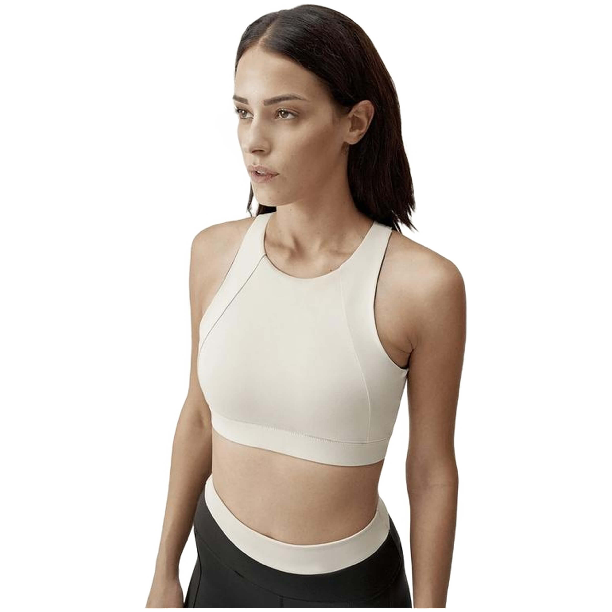 Camiseta Born Living Yoga modelo Fiorella en color Negro