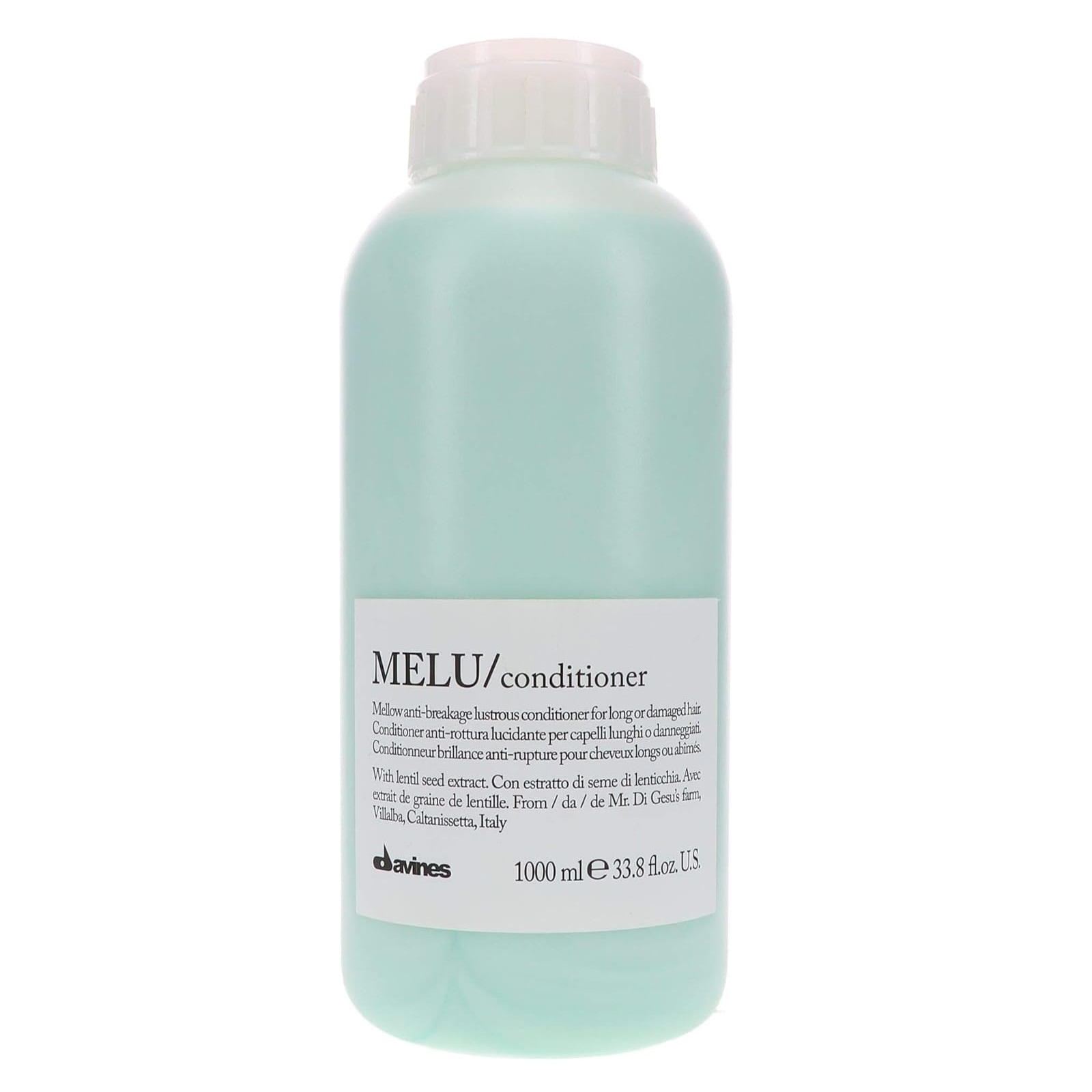Davines MELU Conditioner / Acondicionador Anti-Rotura para Cabello Largo, Frágil o Dañado.