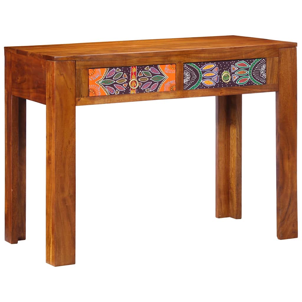 vidaXL Escritorio con cajón con almacenamiento Marrón 100 x 50 x 75 cm