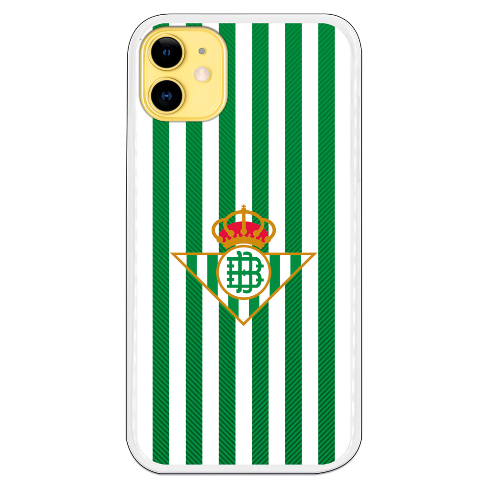 Funda móvil Betis afición banderas 1 feature_model Apple iPhone 11