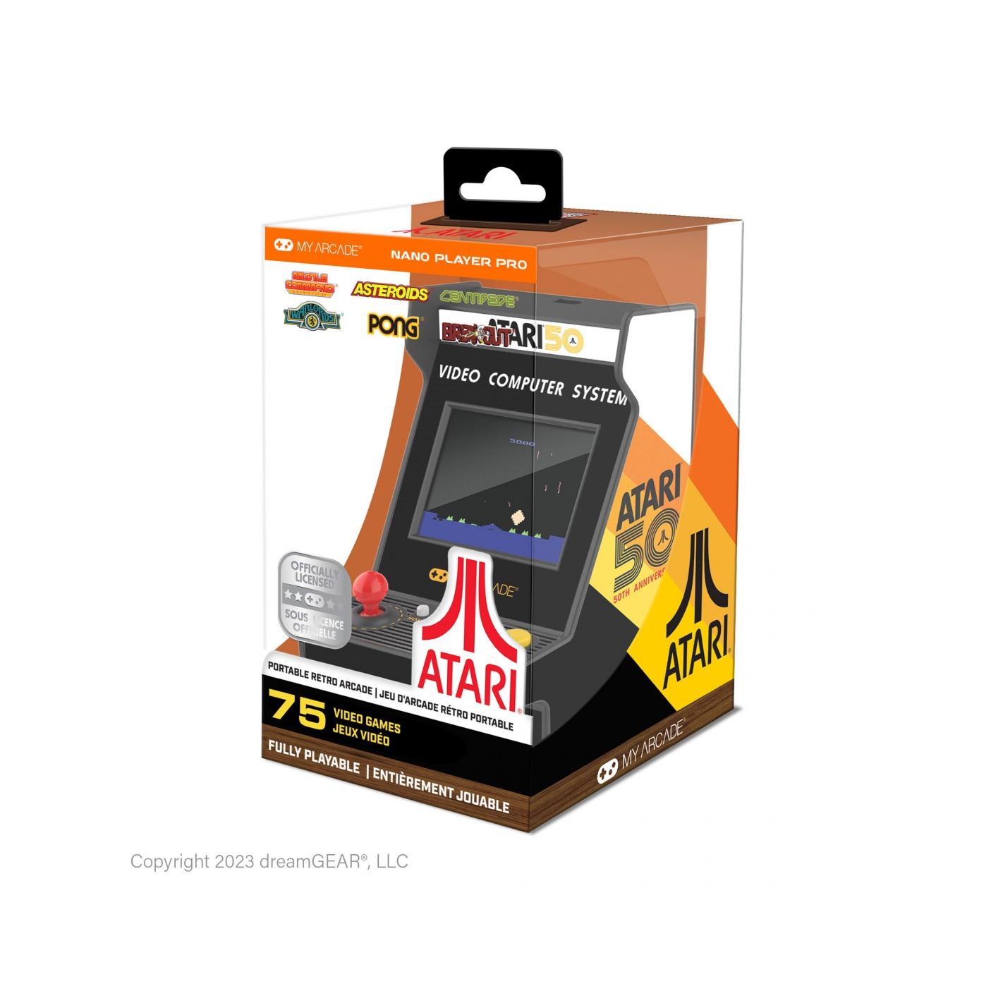 Nano Player Atari 75 Games 4,5 inch RETRO