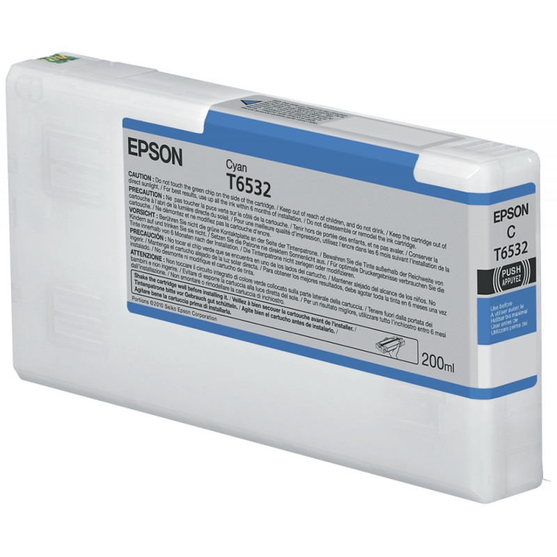 Epson - Cartucho T6532 cian C13T653200
