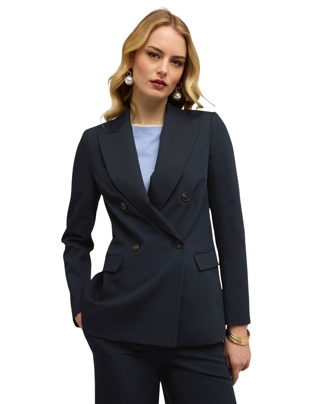 Motivi - Chaqueta estructurada de doble botonadura