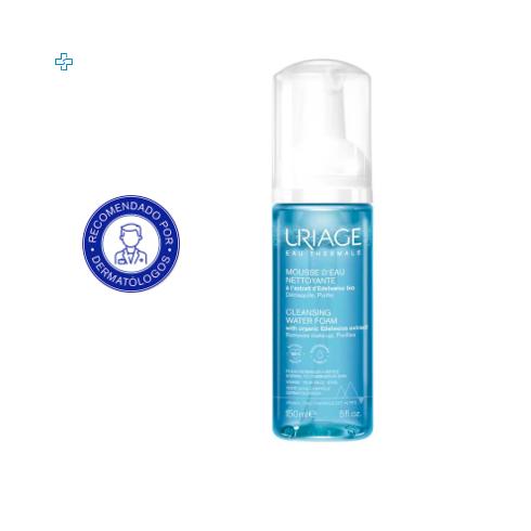 Espuma de agua limpiadora de la marca Uriage 150 ml