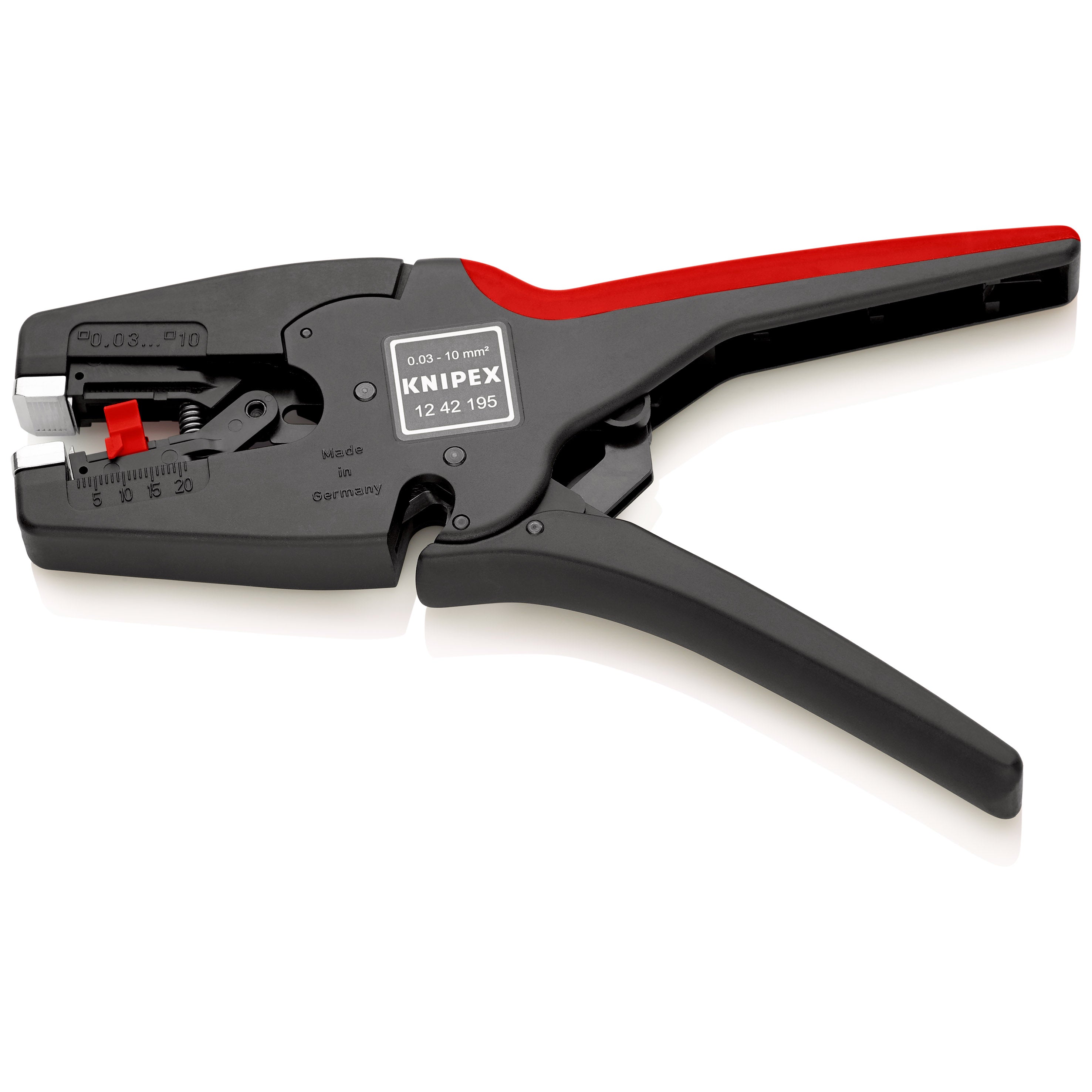 Knipex 12 42 195 - Pelacables autoajustable MultiStrip 10