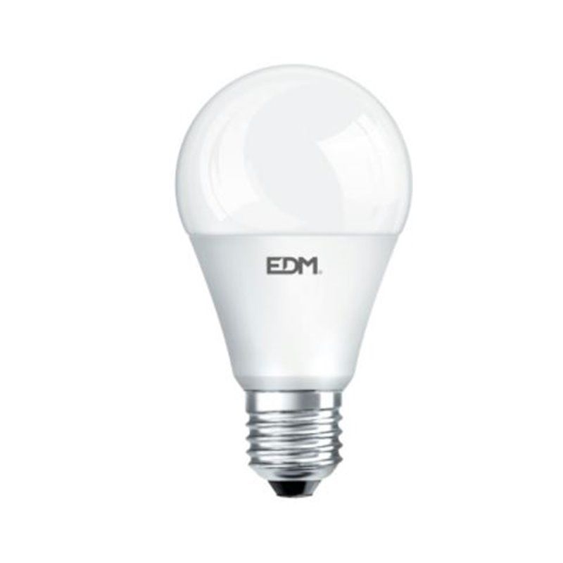 BOMBILLA ESFERICA LED E14 7W 806lm 6500K LUZ FRIA Ø4,8x9,5cm EDM