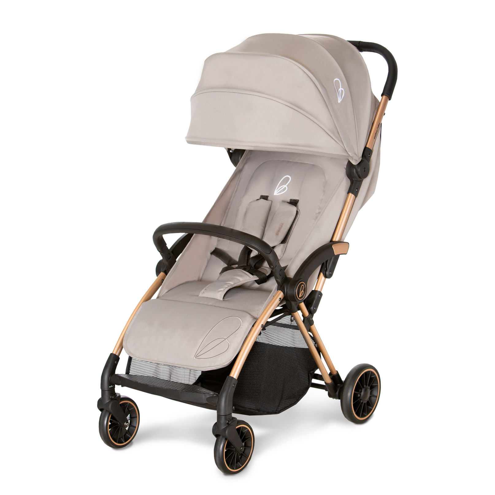 Asalvo Silla de Paseo Plis Plas - Carrito bebé, Confortable, Ultraligera, Segura, Capota con Ventana y Freno Trasero, Manejable, Plegado compacto, Carga Máxima 24 kg