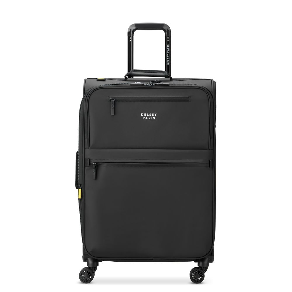 DELSEY PARIS Maleta mediana expandible 66 cm MAUBERT 2.0, 75 L, TSA , blanda, 4 ruedas dobles, de Poliéster reciclado. Varios colores