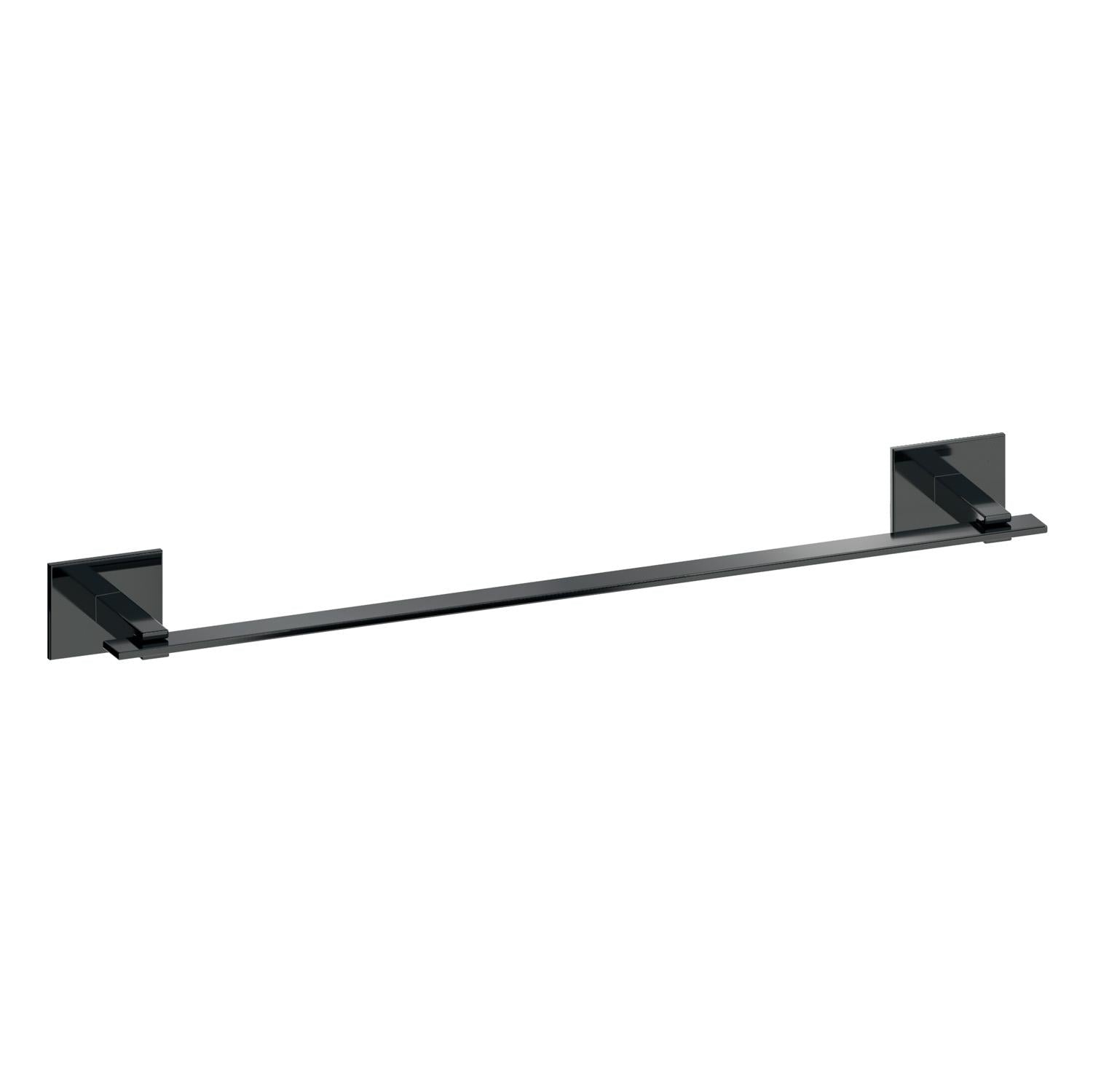 BELTRAN 10770 MONACO Barra Toallero Cromo Negro 51cm Adhedivo - ref: 064-10770