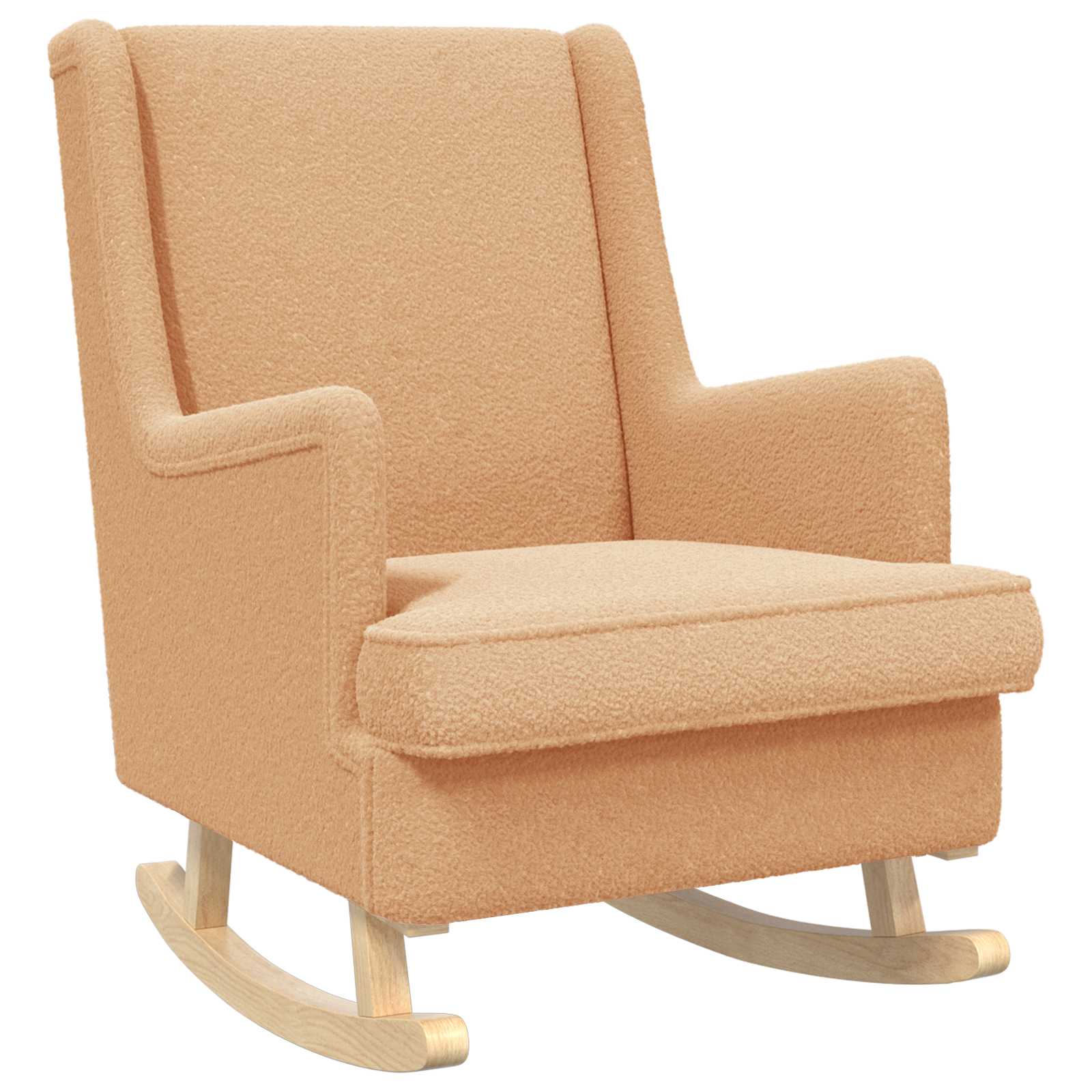 vidaXL Mecedora  62 x 80 x 85 cm Tela de Oveja