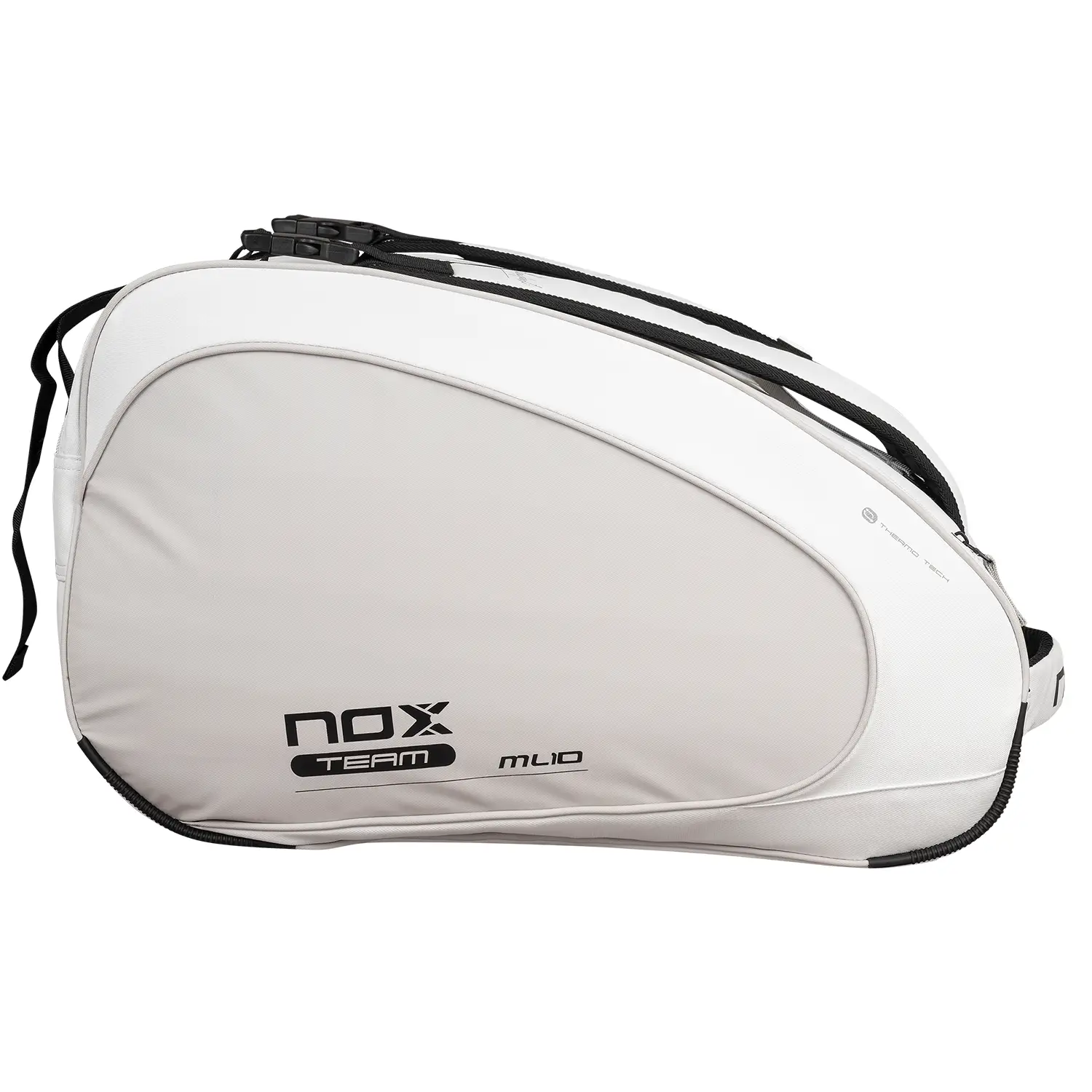 Paletero para Pálas de Padel Paletero Nox Ml10 Team Bpml10tewhgr Blanco