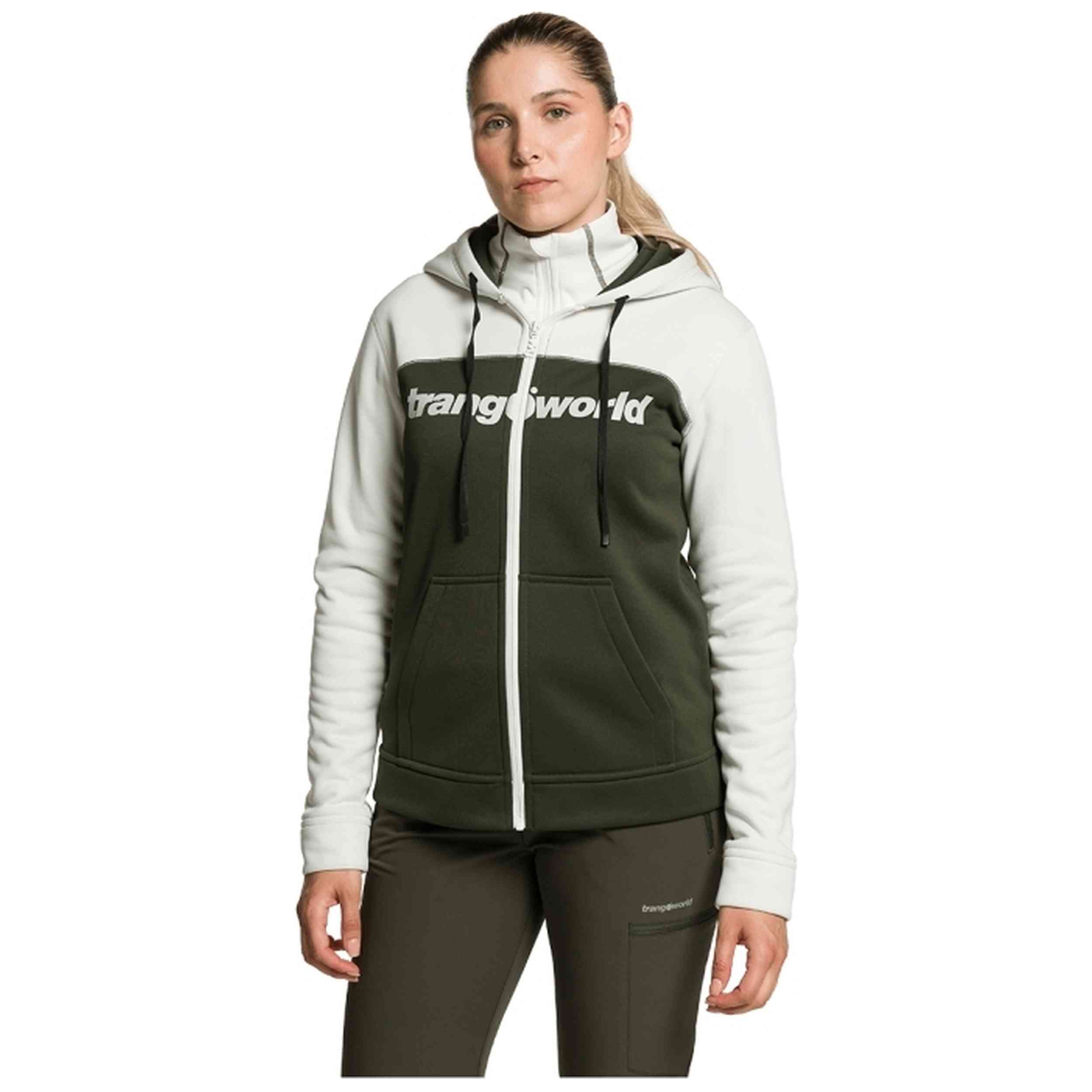 Chaqueta Trangoworld modelo Chaqueta Liena V02 en color Verde