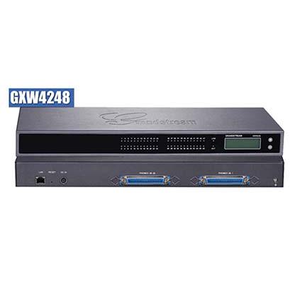 Gateway Grandstream GXW4248 V2 - Alta Densidad, Calidad de Voz Casi HD
