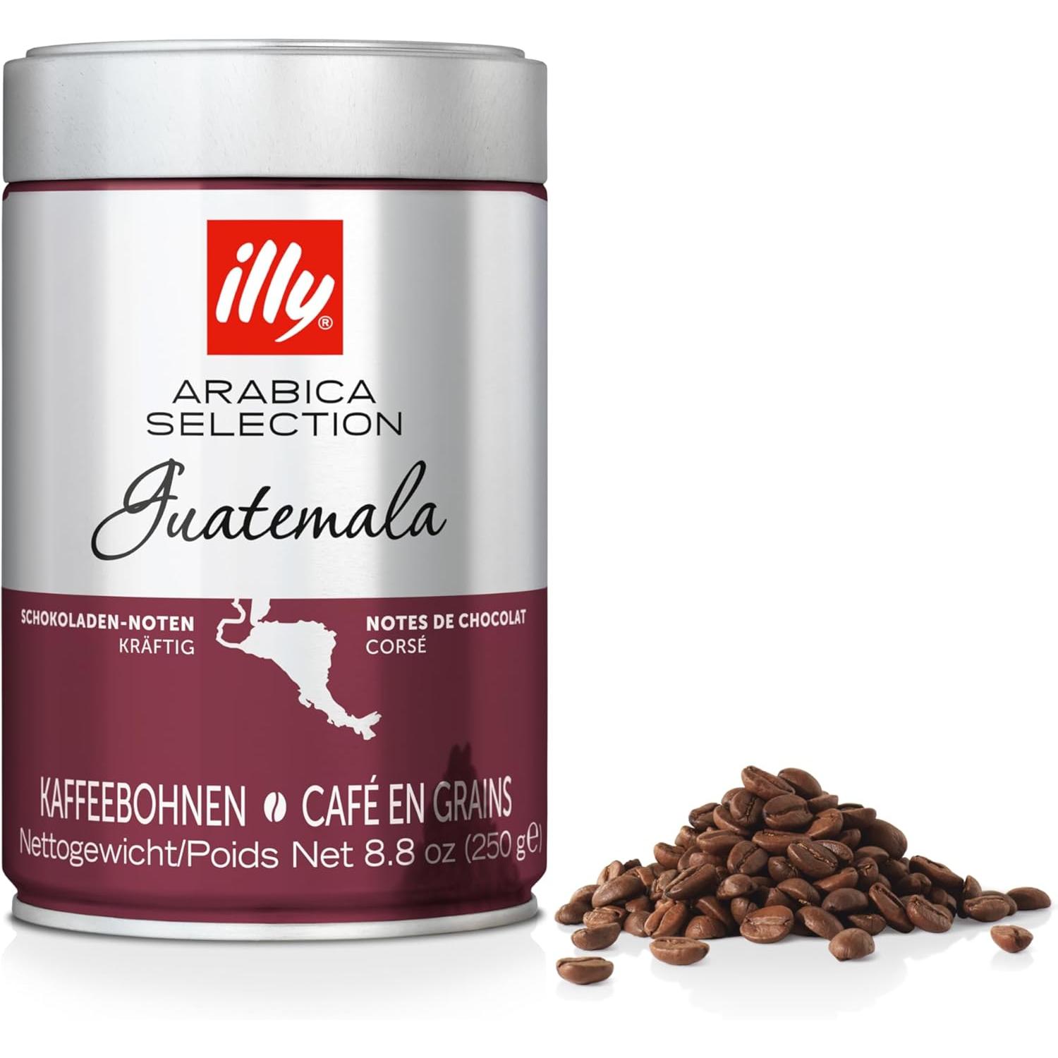 Cafe en Grano Illy- Arabica Selection - GUATEMALA - 250 Gramos