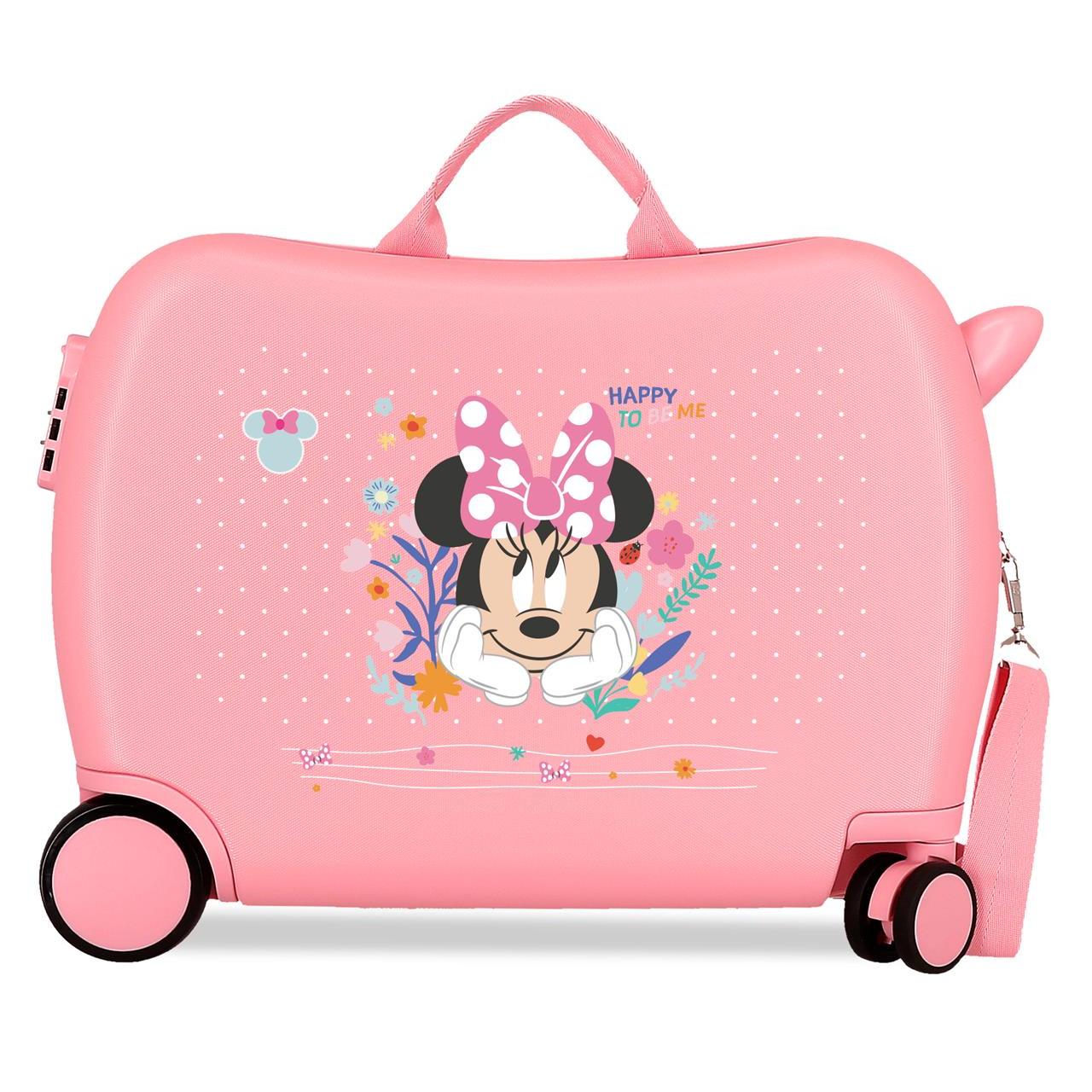 Maleta infantil  Minnie Happy To Be Me Rosa 50x38x20cm