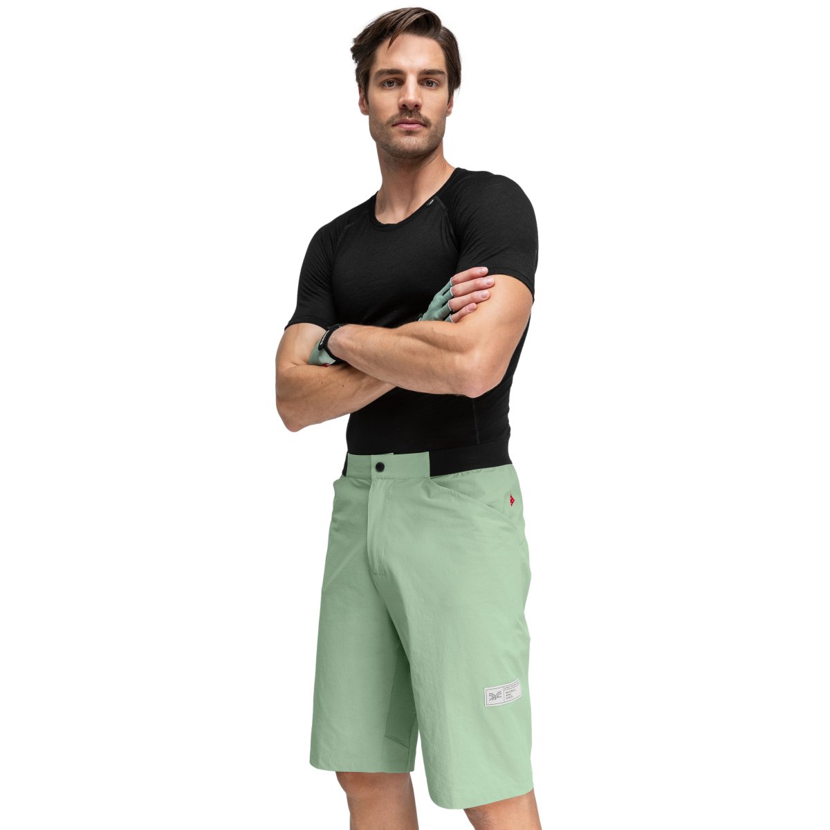 Siroko - Pantalones Corte Baggy DWR Ciclismo para Hombre_