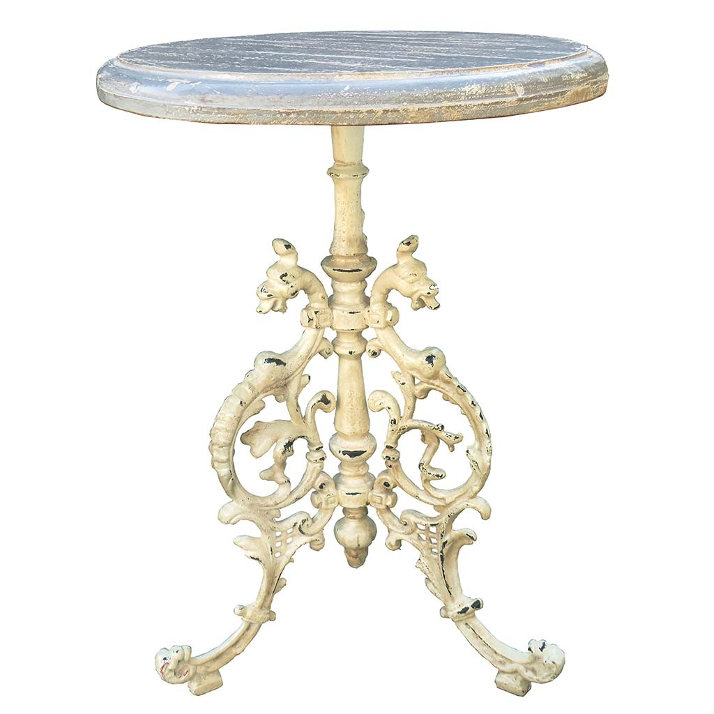 Wonderlust Deco - Mesa auxiliar de metal 41x41x53h cm Multicolor 41x41x53h cm