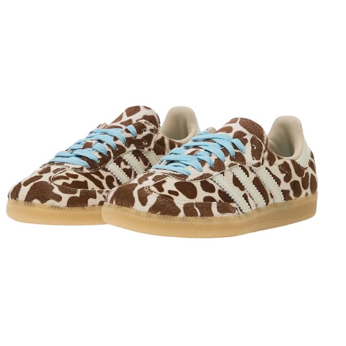 Adidas Samba OG "Giraffe" Crystal Linen, Ivory & Gum
