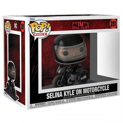 Funko POP! The Batman (2022): Selina Motorcycle (281) DLX