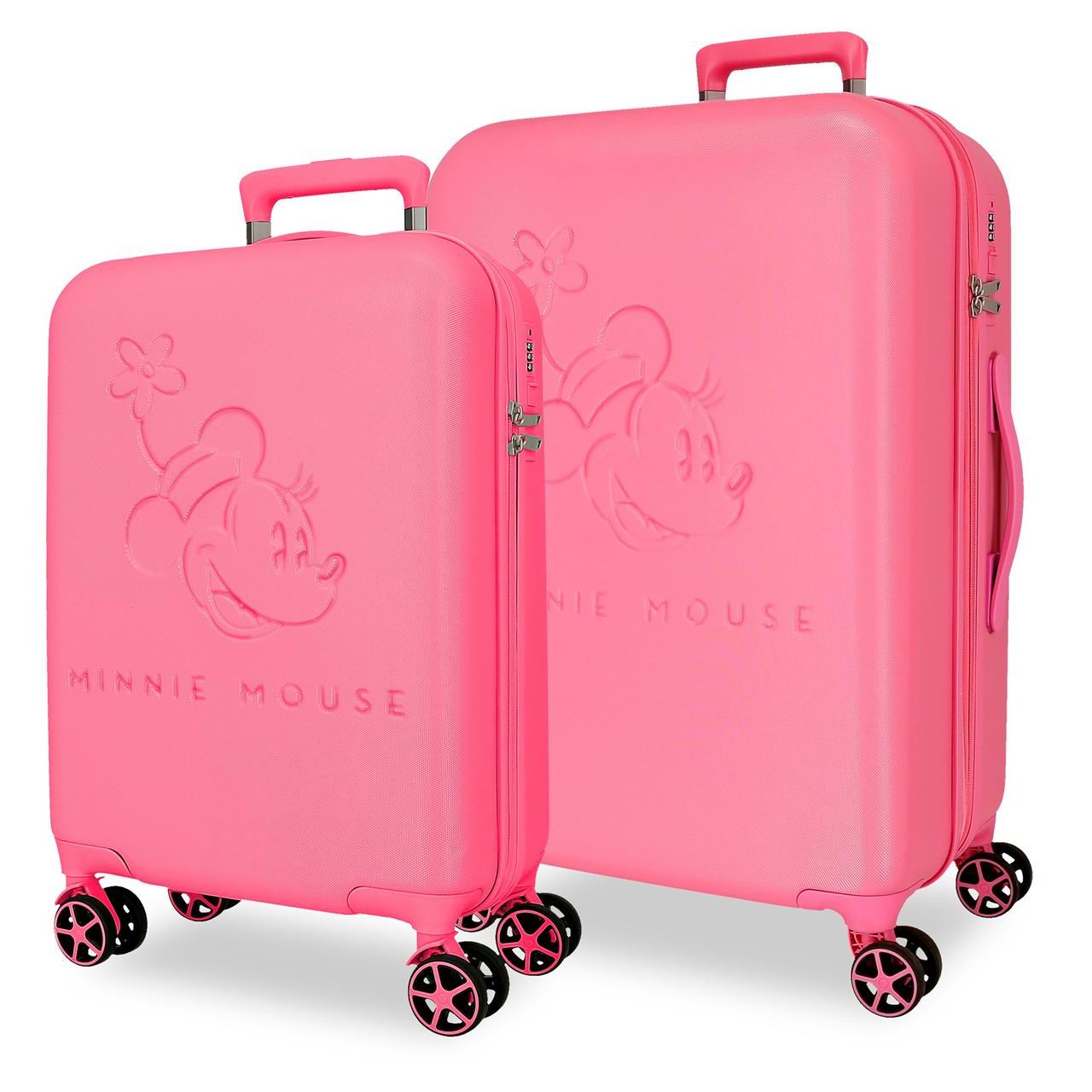 Juego de maletas Traveling With Minnie 44x65x26cm