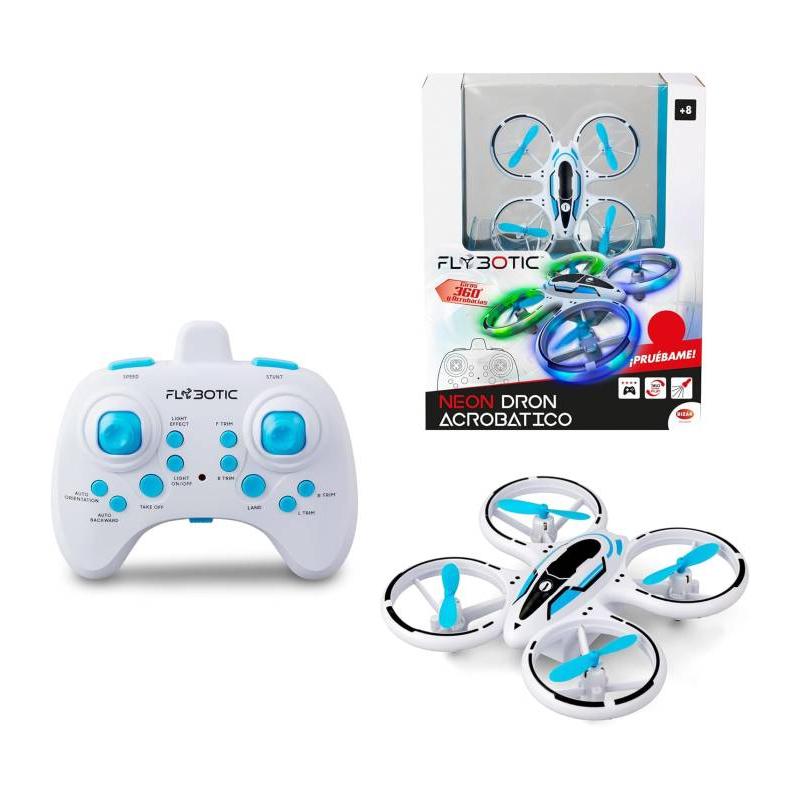 NEON DRON ACROBATICO FLYBOTIC RC DE BIZAK